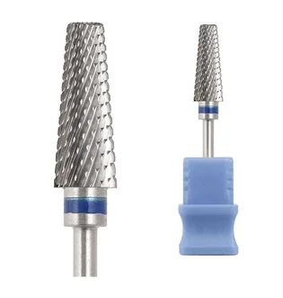Frez z węglika spiekanego Kraken Nails, stożek, niebieski, 6 mm
