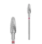 Frez z węglika spiekanego Staleks Expert, Szyszka, 5×13 mm, czerwony