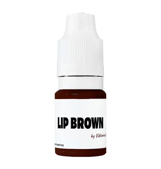 Korektor do makijażu permanentnego ust The Mineral, Lip Brown, 6 ml