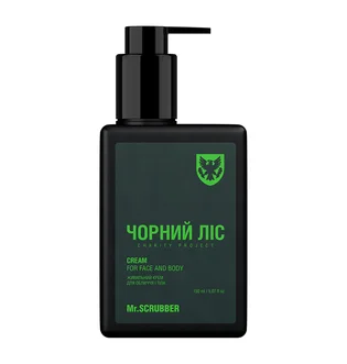 Поживний крем для обличчя та тіла Mr.Scrubber, Чорний ліс, 150 мл
