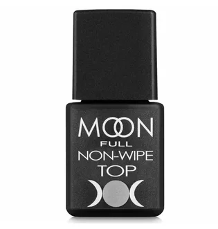 Топ Moon Full для гель-лаку Top Non-Wipe без липкого шару, в баночці, 8 мл