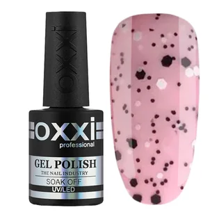 Матовий топ з чорною крихтою Oxxi Professional Twist Matte Top #2, 10 мл