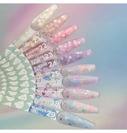 Гель для нарощування YouAreCute Builder Gel, #21, 15 мл