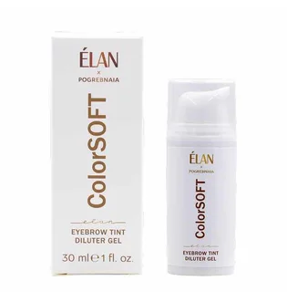 Żel-rozpuszczalnik do farby do brwi Elan ColorSoft, 30 ml
