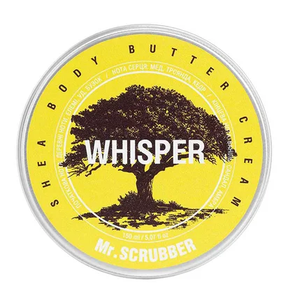 Крем-баттер для тіла Mr.Scrubber, Whisper, 150 г