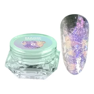 Сухі блискітки YouAreCute для дизайну нігтів Magic Sparkles, #6, 0,2g