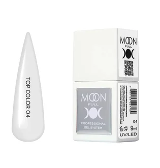 Топ Moon Full для гель-лаку Color Top #04, в баночці, 9 мл