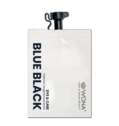 Краска для бровей и ресниц Wona, Blue Black, 10 мл