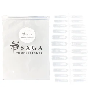 Набір верхніх форм для нарощування SAGA Professional Universal, 24 шт
