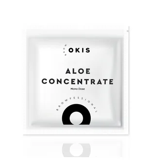 Aloe Concentrate for Deep Moisturizing of Brows and Lashes Okis, 3 ml