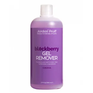 Płyn do usuwania lakieru hybrydowego Jerden Proff Blackberry, 500 ml