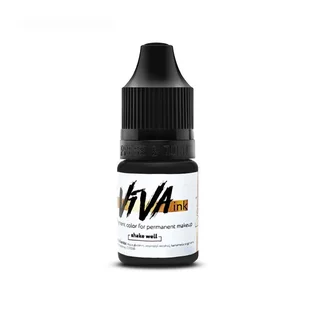 Pigment do makijażu permanentnego oczu Viva, Black #1, 6 ml