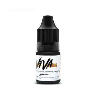 Pigment do makijażu permanentnego oczu Viva, Black #1, 6 ml