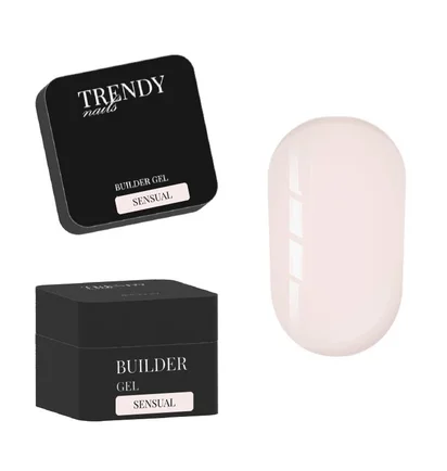 Гель для нарощування Trendy Nails Builder Gel, Sensual, HEMA/TPO free, 30 мл