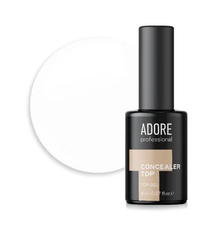 Топ для нігтів без липкого шару Adore Professional Concealer Top №01, 8 мл