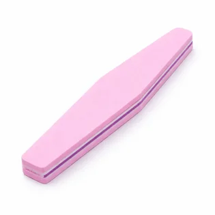 Nail Buffer SunShine, 100/180 grit, pink, 177×32×13 mm