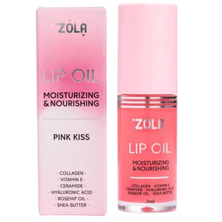 Масло для губ ZOLA, Pink Kiss, 7 мл