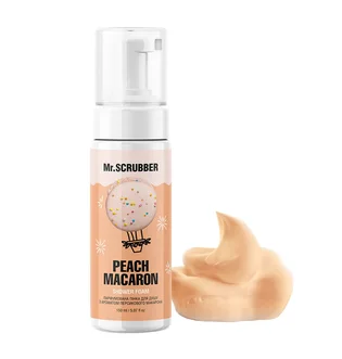 Perfumowana pianka pod prysznic Mr.Scrubber, Peach Macaron, 150 ml