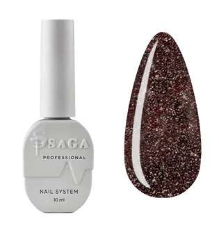 Світловідбиваючий гель-лак SAGA Professional Fiery Gel #21, 10 мл