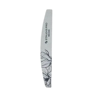 Mineral Half-Moon Nail File Staleks Expert 40, 180/240 grit
