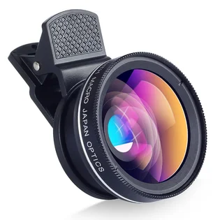 Лінза для телефону 2-в-1 Phone Lens 0.45× ширококутна + макро