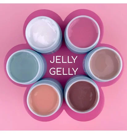 Гель-желе для моделювання та донарощування Luna Moon Jelly Gelly #4, 15 мл