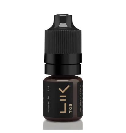 Пігмент для брів Lik, Natural Brown #703, 5 мл