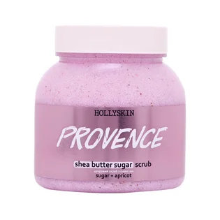 Цукровий скраб для тіла HollySkin Provence з маслом ши та перлітом, 300 мл
