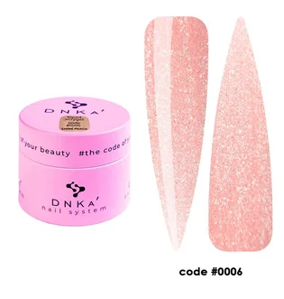 Liquid Acrygel DNKa' #0006 Shine Peach, jar, 15 ml