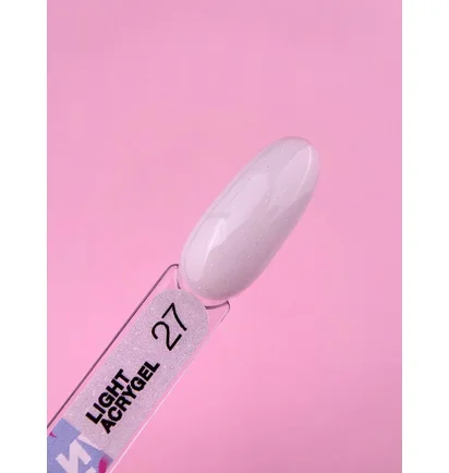 Nail Strengthening and Extension Gel Luna Moon Light Acrygel #27, 13 ml