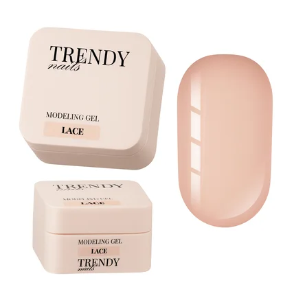 Моделюючий гель Trendy Nails Modeling Gel, Lace, HEMA/TPO free, 50 мл