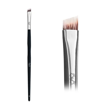 Pędzelek OKO Lash&Brow Black Edition, skośny №3