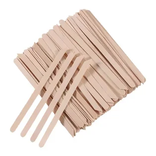 Wooden Waxing Spatula, with pointed tip