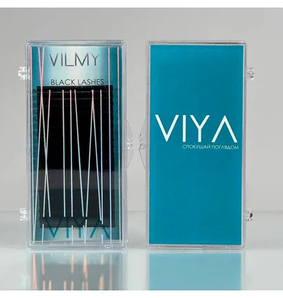 Вії Mix Vilmy, вигин B, товщина 0.10, довжина 4-7 мм, 20 ліній