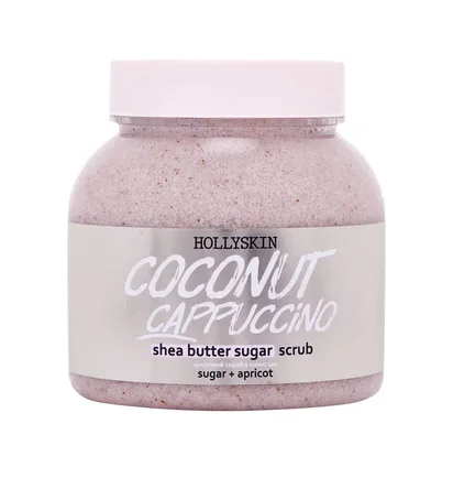 Body scrub HollySkin Coconut Cappuccino, 300 ml
