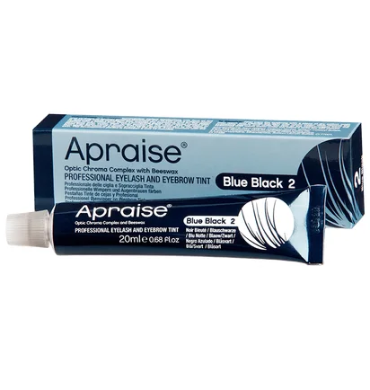 Farba do brwi i rzęs Apraise Blue Black #2, 20 ml