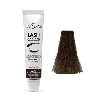 Farba do brwi i rzęs LeviSsime Natural Brown #6-71, 15 ml