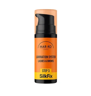 Eyebrow and Eyelash Lamination Lotion Mar-Ko Silk Fix Step 3, 10 ml