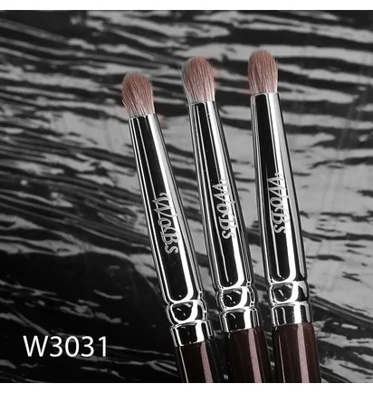 Кисть для растушевки теней WoBs W3031, синтетика, черная