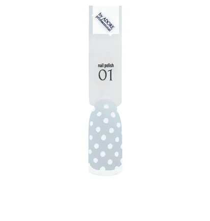 Лак для стемпінгу Adore Professional Stamp It №01 Cocco, білий, 8 мл