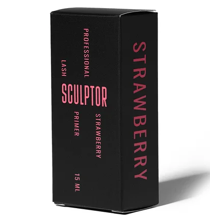 Праймер для нарощування вій Sculptor Lash, Strawberry, 15 мл