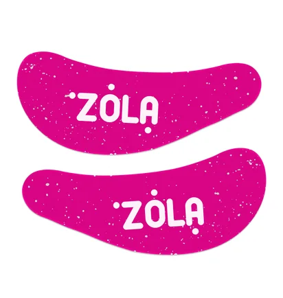Силіконові багаторазові патчі ZOLA, малинові, 1 пара
