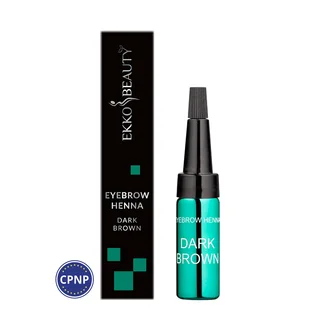 Хна для брів Ekko Beauty, Dark Brown, 7 г