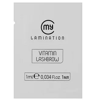 Вітамінний засіб для ламінування My Lamination Vitamin Lashbotox, в саше 1 мл