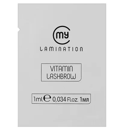 Вітамінний засіб для ламінування My Lamination Vitamin Lashbotox, в саше 1 мл