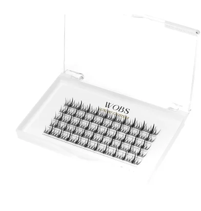 False Cluster Lashes WoBs Fairy Lashes 20D, thickness 0.07, length 10 mm, 200 pcs