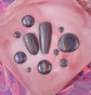 Гель-фарба для нігтів Luna Moon Holographic Metallic Gel, 5 мл