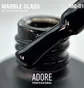 Гель-лак для вітражного покриття нігтів Adore Professional Marble Glass MG-01 Onyx, 8 мл