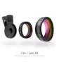 Лінза для телефону 2-в-1 Phone Lens 0.45× ширококутна + макро