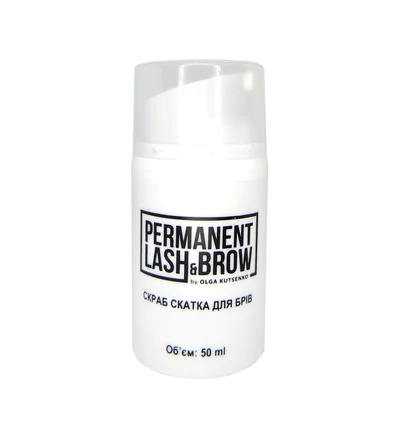Скраб-скатка для брів Permanent Lash&Brow, 50 мл